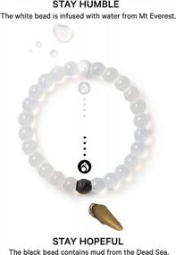 img 2 attached to Ride The Waves In Style: Lokai'S Hawaiian Surf Collection Silicone Bracelet For Men And Women