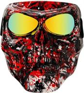 borola motorcycle goggles mask skull motocross riding sunglasses comic role cos(e-series motorcycle & powersports logo