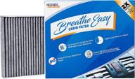 🌬️ spearhead premium breatheeasy cabin air filter, enhanced longevity with activated carbon (be-157) logo