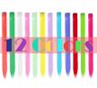 12-piece rainbow hairpiece for kids girls & women - highlight your party with multi-color synthetic hair extensions! logo