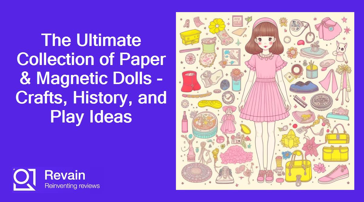 The Ultimate Collection of Paper & Magnetic Dolls - Crafts, History, and Play Ideas