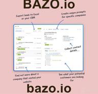 img 1 attached to BAZO.io review by Joshua Mejia