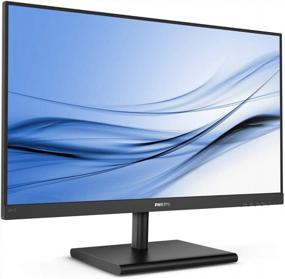img 1 attached to Philips 241E1S Frameless LED Monitor 🖥️ - 1920X1080, 75Hz, Flicker-Free, Blue Light Filter