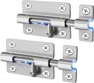 looking for secure door locking? check out our keyless entry slide latch lock with heavy duty steel and easy install! logo