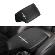 [ship from us] car sticker decal trim cover interior decoration fits for bmw accessories - only for f30 (armrest interior accessories логотип