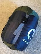 img 1 attached to CANWAY Lightweight Waterproof Sleeping Bag For 4 Seasons Camping & Traveling - Ideal For Adults & Kids review by Richard Jarvis