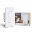 smart wall switch with remote control, timer functions & compatible with alexa/google assistant - bestten single pole wifi light switch logo