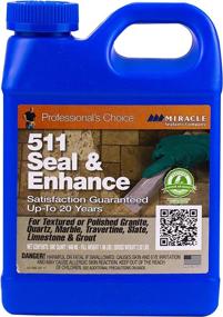 img 4 attached to Miracle Sealants SEENQT6 511 Seal & Enhance Color & Gloss Enhancers, Quart, 32 Fl Oz