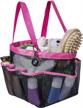 college dorm room essentials: attmu hanging mesh shower caddy tote bag for bathroom toiletry and accessories logo