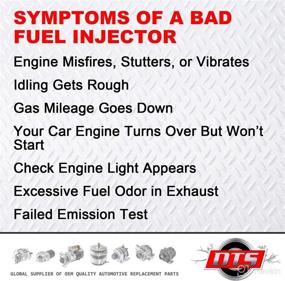 img 2 attached to 🔧 DTS Стандартный топливный инжектор FBJC101 для Nissan, Infiniti: 02-03 Altima, 03 Murano, 02-03 Maxima, 02-04 I35, 04-05 Q45, 04-08 FX45, 04 I35, 04-10 M45