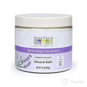 img 3 attached to 🛀 "Минеральная ванночка Aura Cacia с полем лаванды