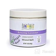 🛀 "минеральная ванночка aura cacia с полем лаванды логотип