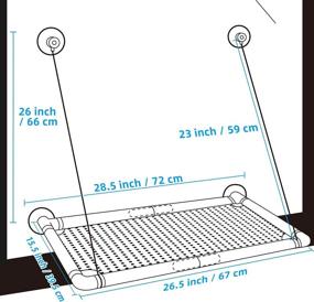 img 3 attached to Noodoky Resting Hammock Suction Mounted Cats ~ Beds & Furniture