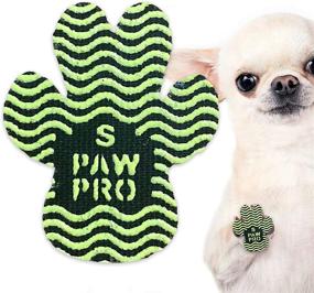 img 4 attached to 🐾 Keep Your Dog's Paws Safe with PawPro Paw Protectors - 10 Sets of Anti-Slip Paw Pads for Indoor and Outdoor Use