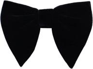🎩 levao velvet vintage tuxedo bowtie: classy men's accessory for ties, cummerbunds & pocket squares logo