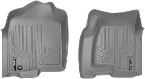 img 4 attached to 🚘 SMARTLINER Grey Floor Mats for 1999-2007 Silverado/Sierra 1500/2500/3500 & More – Top-Quality Liner!