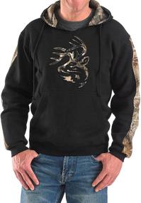 img 2 attached to Camo Comfort: Legendary Whitetails Men'S Outfitter Hoodie