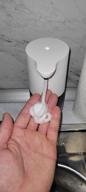 img 3 attached to Simpleway Automatic Induction Washing machine ZDXSJ02XW sensor foam soap dispenser, white/purple review by Adam Szczelewski ᠌