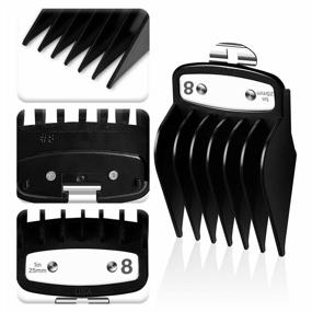 img 3 attached to Upgrade Your Haircutting Game With 10 Pcs Professional Coded Cutting Guides For All Wahl Clippers
