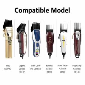 img 2 attached to Upgrade Your Haircutting Game With 10 Pcs Professional Coded Cutting Guides For All Wahl Clippers