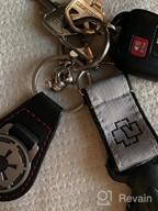 img 1 attached to Star Wars Imperial Emblem Keychain By QMx - Improve Your Key Game With This Iconic Design review by John Benjamin