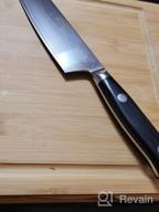 картинка 1 прикреплена к отзыву Hand-Forged Full-Tang Cleaver Knife With Middle Thickness Blade For Meat And Vegetable Cutting - Ideal For Chinese Kitchen Chef, Home Kitchen Use от Santiago Serrano