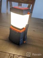 img 1 attached to 3000 Lumen 8 Mode Super Bright LED Camping Lantern - 4400MAh Rechargeable Battery, Perfect For Power Outages, Hurricanes And More! review by Olubanjo Triantafilou