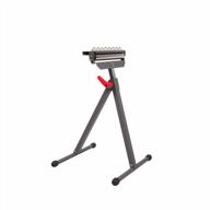 protocol equipment mrs-3: 3-in-1 material support roller stand - convertible between material stop, single roller, or multi-ball head - durable powder-coated steel - 150-pound load capacity logo