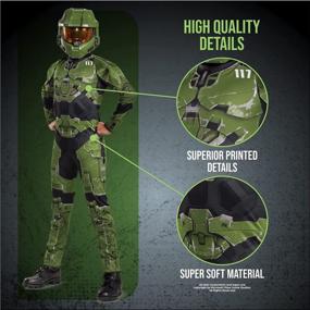 img 2 attached to Halo Infinite Master Chief Child Classic Costume