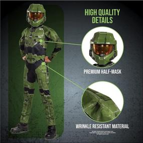 img 1 attached to Halo Infinite Master Chief Child Classic Costume
