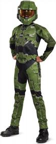 img 4 attached to Halo Infinite Master Chief Child Classic Costume