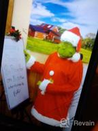 img 1 attached to The Ultimate Grinch Halloween Costume - Deluxe Quality review by Doug Davis