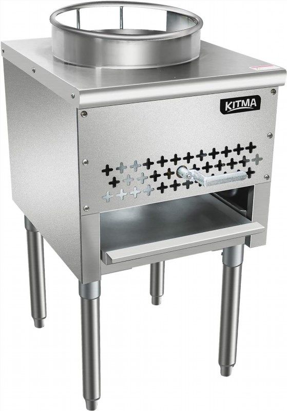 Heavy Duty 60''Gas 2 Burner Range With 48'' Griddle and 2 Standard Ovens -  Kitma Natural Gas Cooking Performance Group for Kitchen Restaurant, 206,000  BTU 