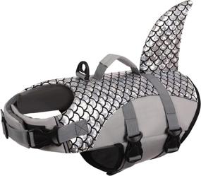 img 4 attached to MAZORT Floatation Reflective Swimsuit Lifesaver Dogs