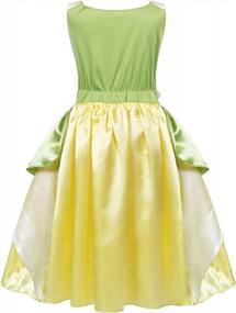 img 3 attached to Get Your Little Girl Ready For A Royal Celebration With Jurebecia'S Luxury Frog Role-Play Dress
