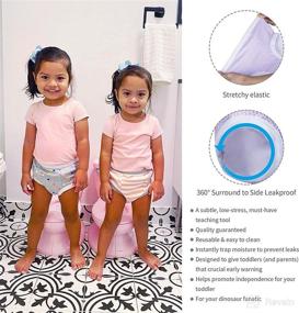 img 2 attached to 👶 Padded Underwear for Toddler Girls - BIG ELEPHANT Potty Training Pants