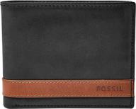 fossil mens bifold wallet brown - the ultimate men's accessory for wallets, card cases & money organizers logo
