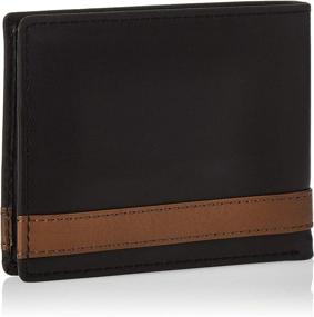 img 3 attached to Fossil Mens Bifold Wallet Brown - The Ultimate Men's Accessory for Wallets, Card Cases & Money Organizers