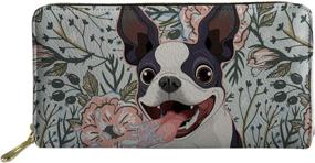 img 4 attached to Cozeyat Leather Wallet Terrier Stylish Women's Handbags & Wallets at Wallets