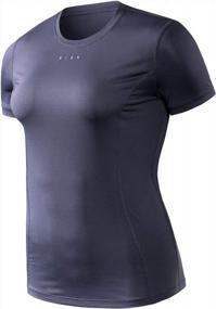 img 4 attached to Workout Tops For Women Gym Shirts For Women Moisture Wicking Breathable Quick Dry Suitable For Running,Workout,Yoga