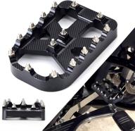 🏍️ enhance your harley-davidson with goldfire mx style brake pedal pad cover – ideal fit for h-d softail heritage springer fat boy deluxe flstn road king flhr road glide fltr (black) логотип