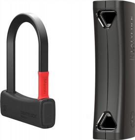 img 4 attached to Heavy Duty Seatylock Mason U Lock - Patented Diamond Secure Anti Theft Bike Lock With Keys - Ultimate Protection For City, Electric, Mountain Bikes, And Scooters