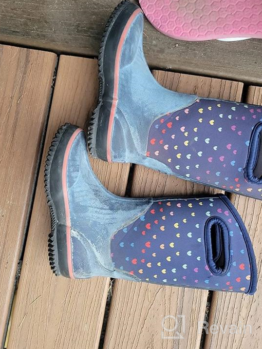 img 1 attached to 👞 LONECONE All Weather Neoprene Puddle Saurus Boys' Shoes and Boots - Weatherproof Footwear for Boys review by Kevin Brianne