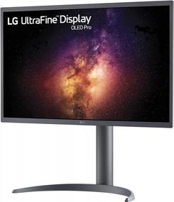 img 3 attached to 🖥️ LG 27EP950 B Ultrafine Display: DCI-P3, 4K UHD, Tilt/Pivot Adjustment, Built-In Speakers