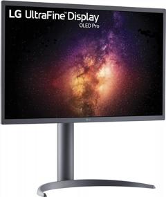 img 2 attached to 🖥️ LG 27EP950 B Ultrafine Display: DCI-P3, 4K UHD, Tilt/Pivot Adjustment, Built-In Speakers