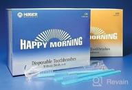 🌞 convenient happy morning disposable toothbrushes with toothpaste for a refreshing start! logo