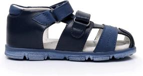 img 1 attached to Ahannie Adjustable Closed Toe Sandals Support Boys' Shoes ~ Sandals