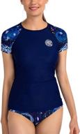 axesea womens rashguard protection swimsuit women's clothing - swimsuits & cover ups logo
