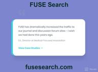 img 1 attached to FUSE Search review by Gary Stringfield