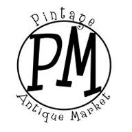 pintage antique market logo